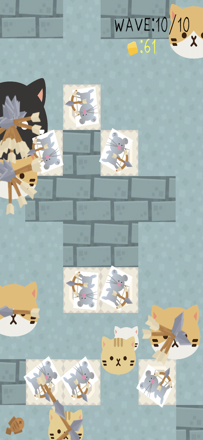 にゃんちゅーバトル - タワーディフェンスゲーム