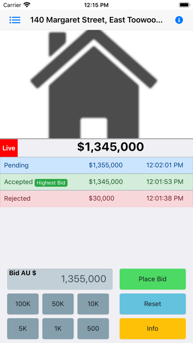 Bidder AUCTIONS LIVE screenshot 2