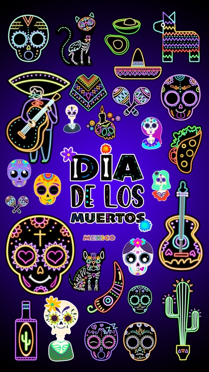 The Day Of The Dead Stickers