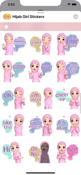 Game screenshot Hijab Girl Stickers hack