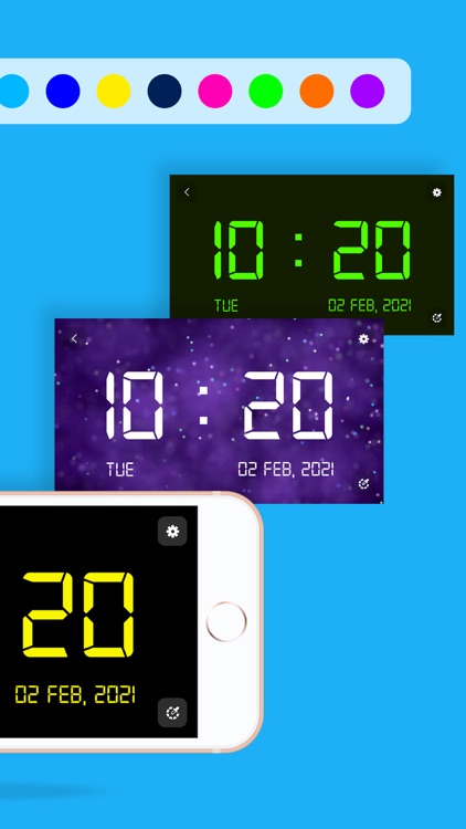 Big Digital Clock Display