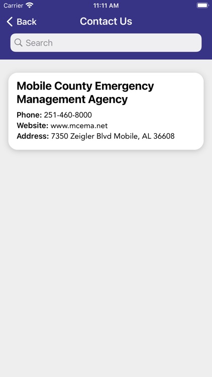 Mobile County EMA App