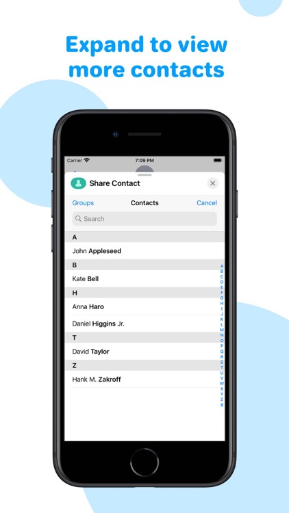 Share Contact Plus