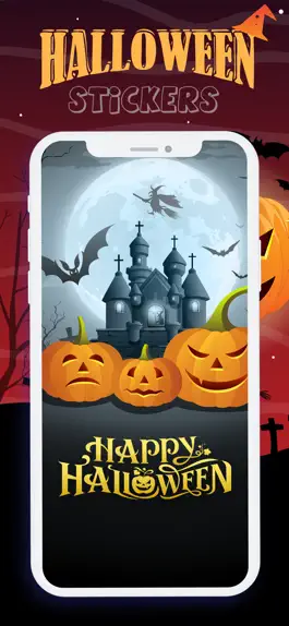 Game screenshot Halloween Stickers-Animated mod apk