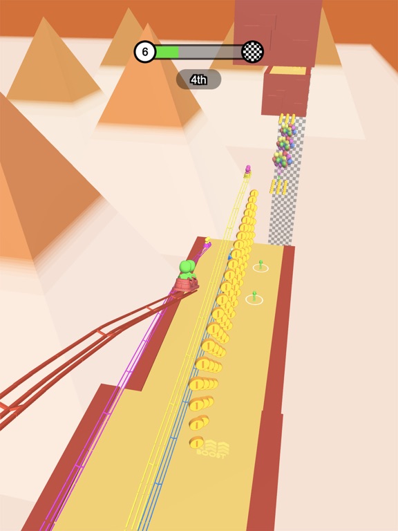 Rolly Rails 3D screenshot 2