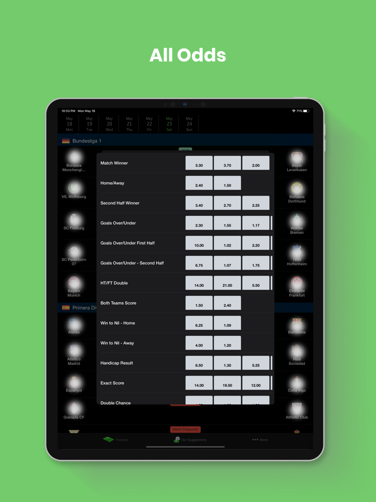 Football Soccer Predictions App for iPhone - Free Download Football
