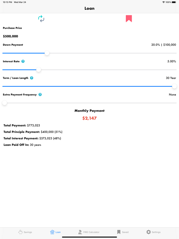 Mortgage Calculator Plus + screenshot 2