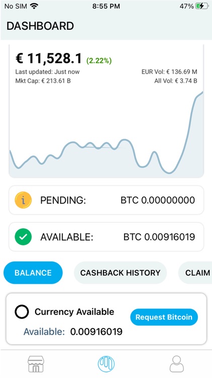 Liquigate - Bitcoin cashback screenshot-3