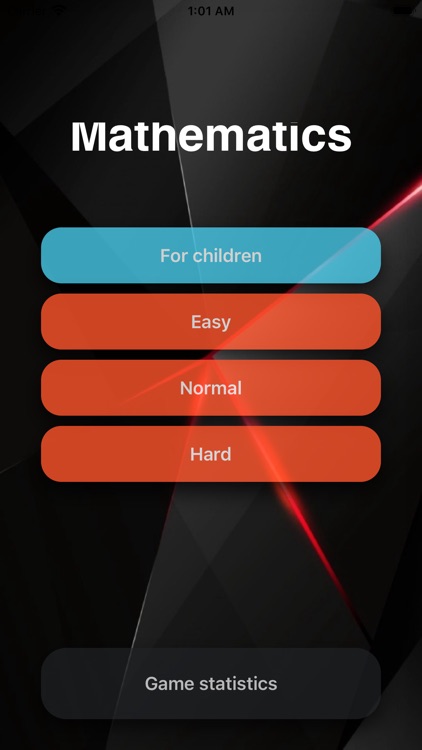 Mathematics - Solve it in mind