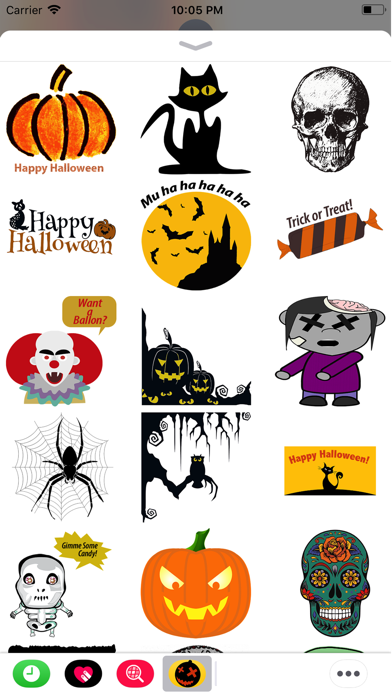 How to cancel & delete Ultimate Halloween Stickers from iphone & ipad 1