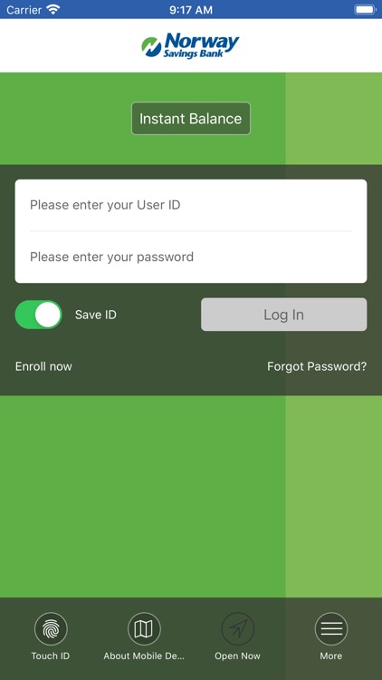 Norway Savings Mobile App