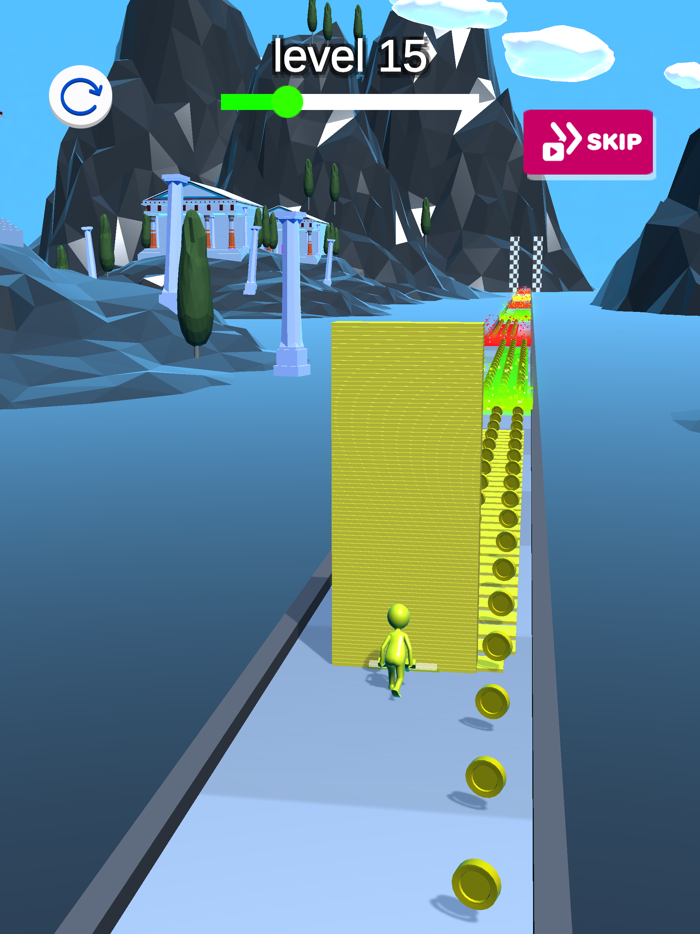 Stack Stair 3D -Shortcut Color