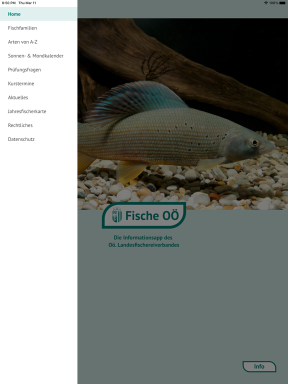 Fische OÖ - Schonbestimmungen screenshot 2