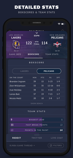 ALLBALL: NBA Scores & More(圖5)-速報App