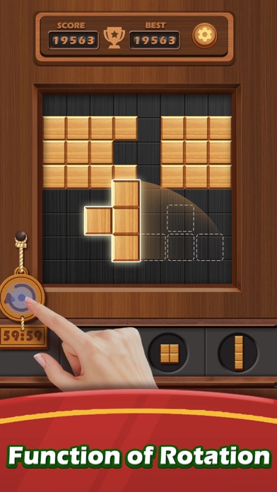 Wood Cube Puzzle: Slide Buildのおすすめ画像4