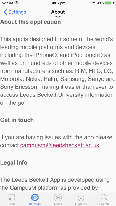 How to cancel & delete Leeds Beckett University from iphone & ipad 3