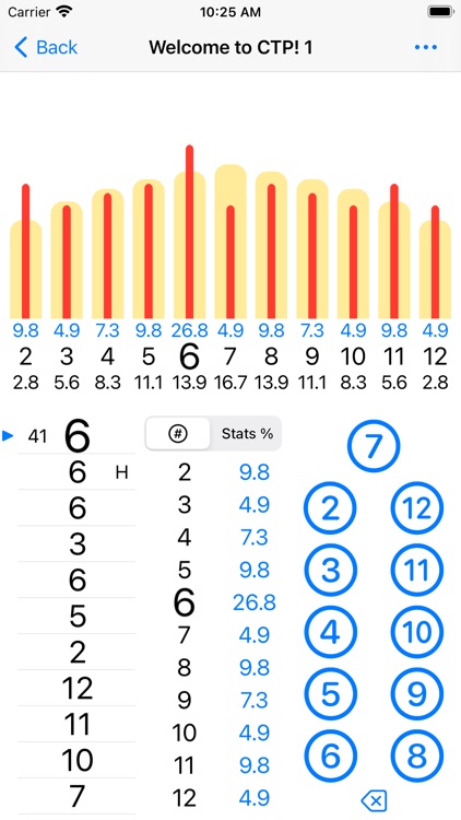 Craps Tracker Platinum