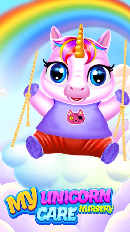 Cute Unicorn Baby Care Game screenshot-4