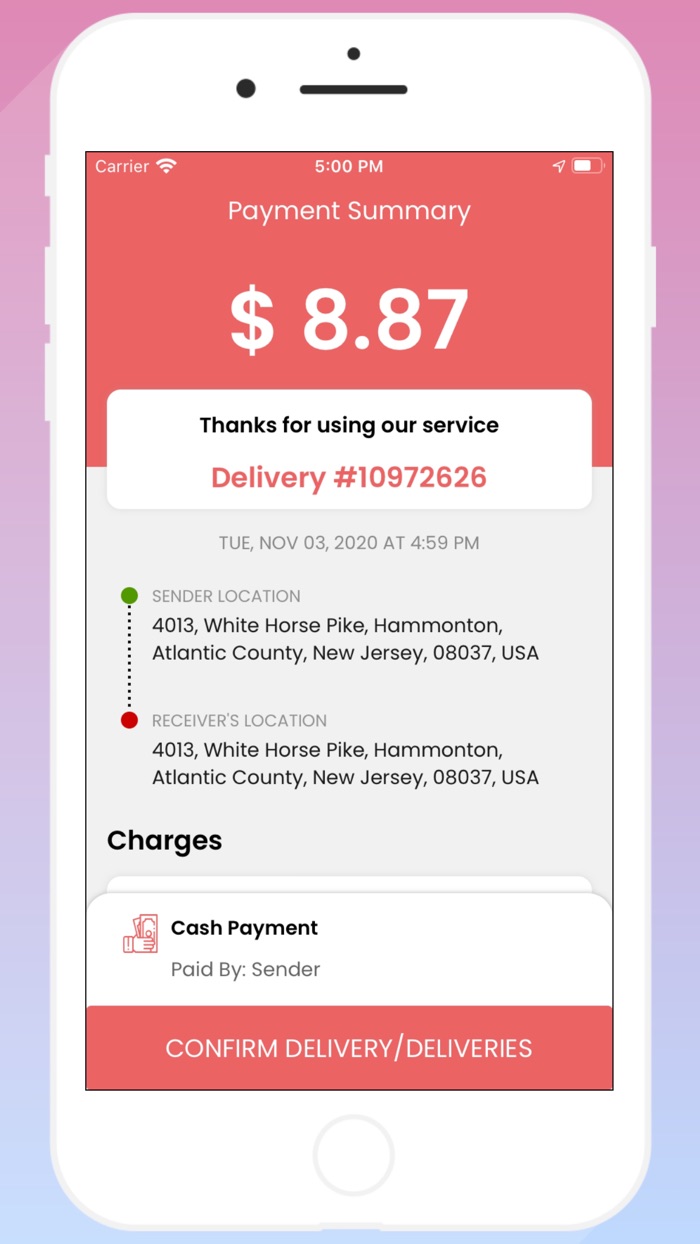 CubeDeliveryKing Provider