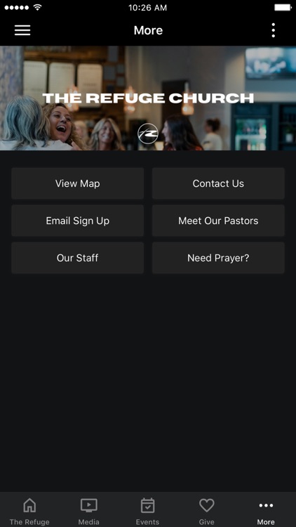 The Refuge Mobile App