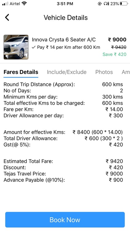 TEJAS TRAVELS screenshot-6