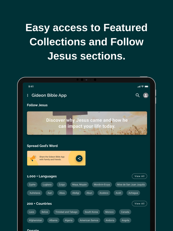 Gideon Bible App screenshot 2