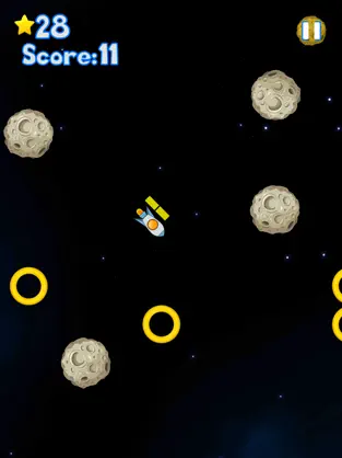 Asteroid Ring, game for IOS