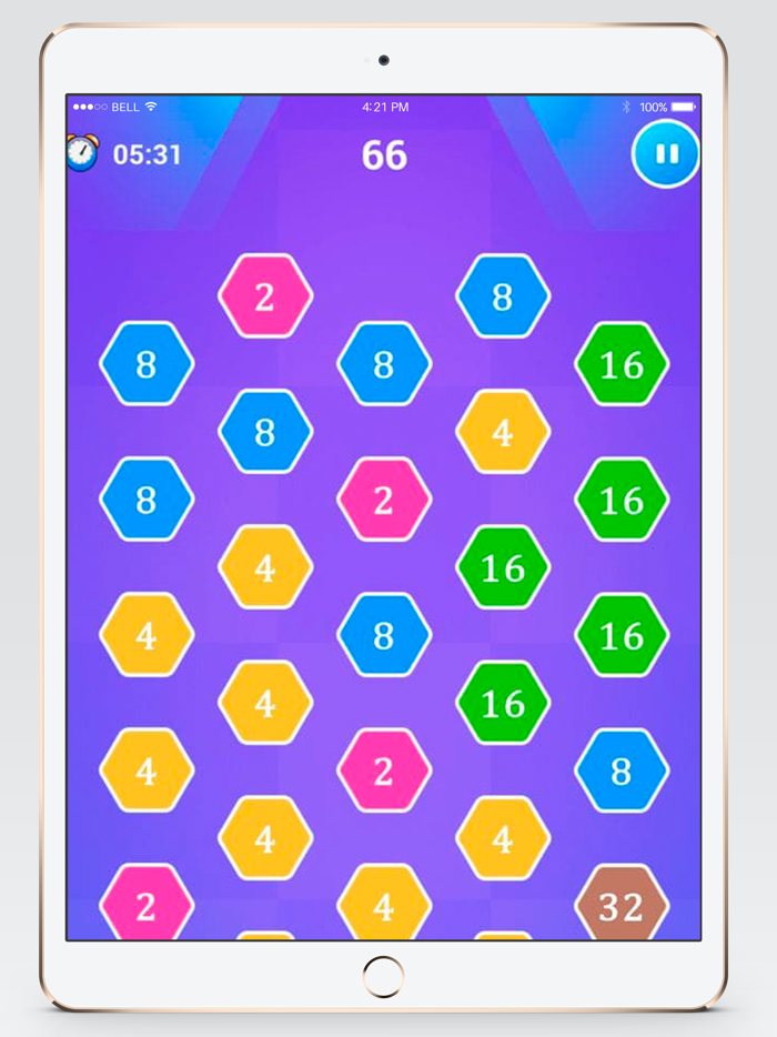 Color puzzle by numbers