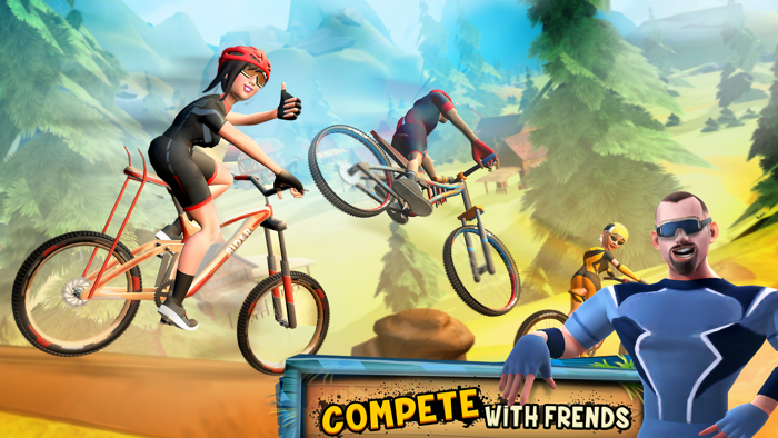 BMX Racing Stunts - Bike Games