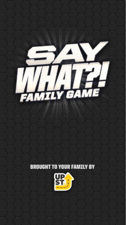 SAY WHAT Family Game