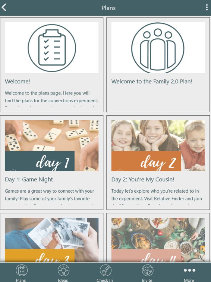 Connections Experiment