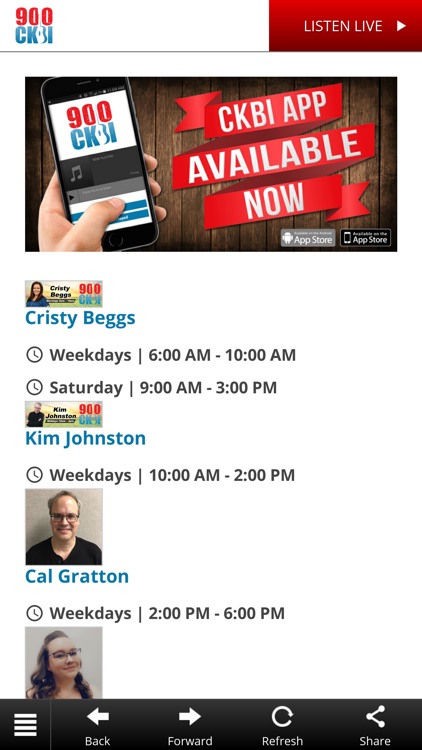 900 CKBI Saskatchewan