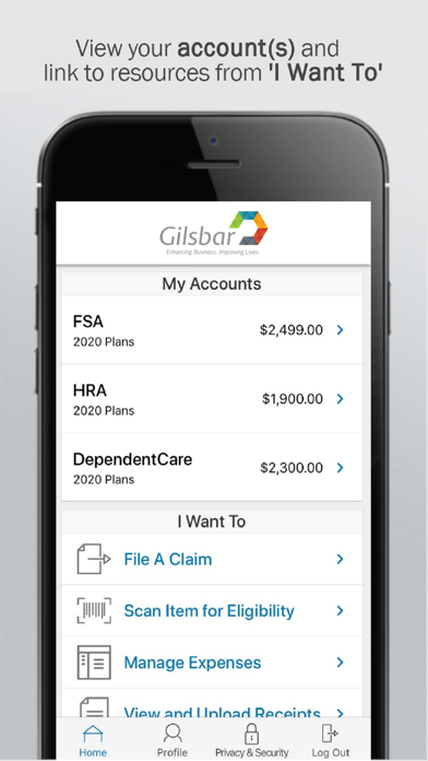 How to cancel & delete Gilsbar Benefits–FSA, HRA, HSA from iphone & ipad 1