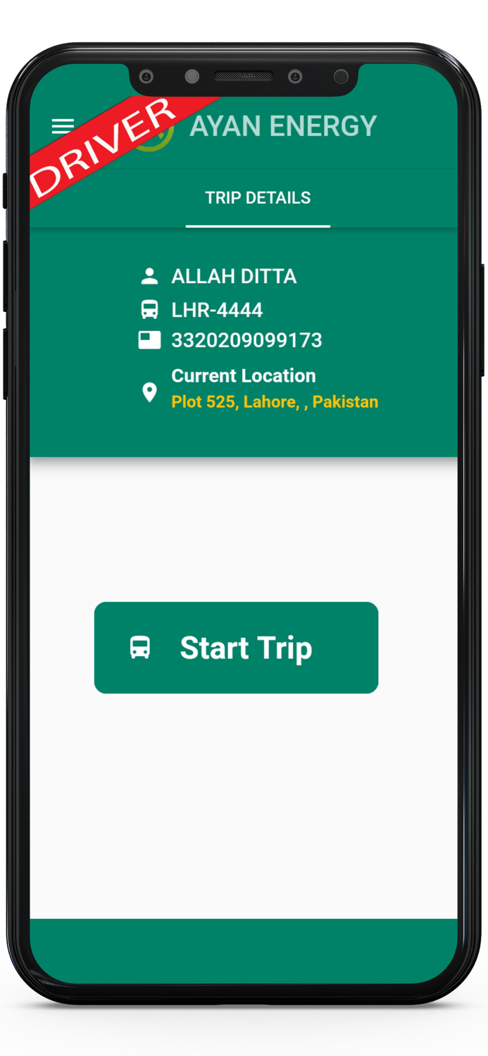 Ayan Energy Driver App