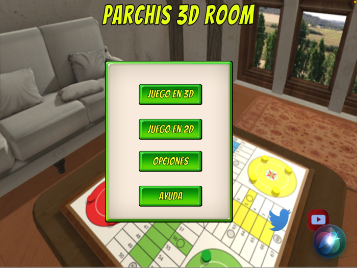 Parchis 3D Room