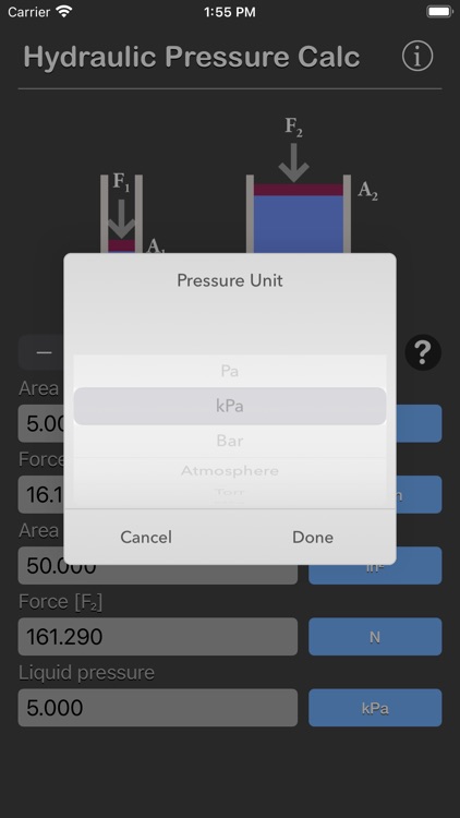 Hydraulic Pressure Calculator screenshot-7