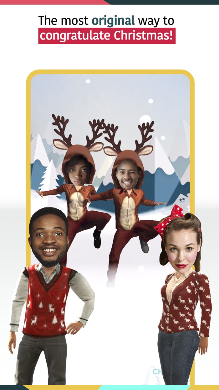 Christmas Dance Face Yourself