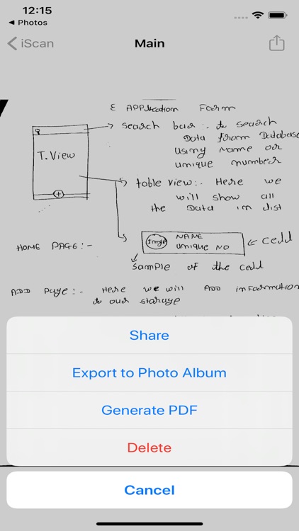 IScanner -Document Scanner App screenshot-4