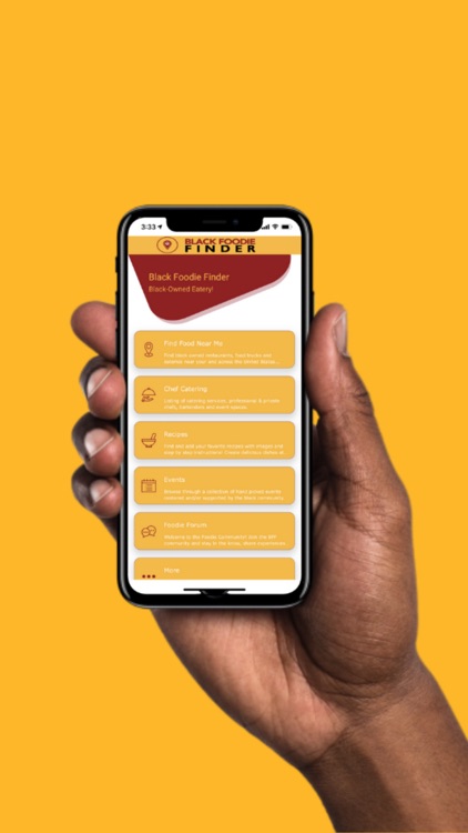 BLACK FOODIE FINDER: LISTING