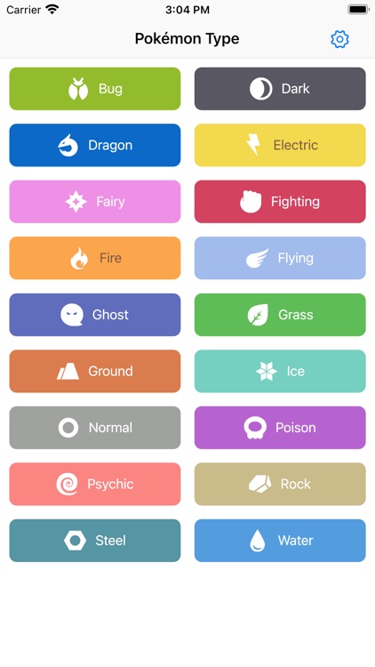 Poke Type Advantage Lookup