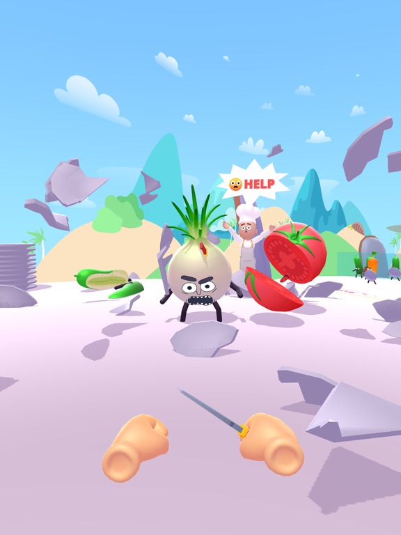 Hit Tomato 3D: Knife Master screenshot 17