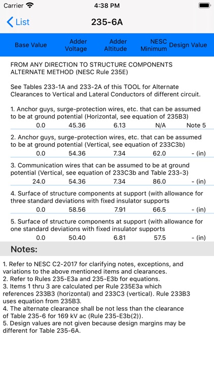 NESC Clearances screenshot-6