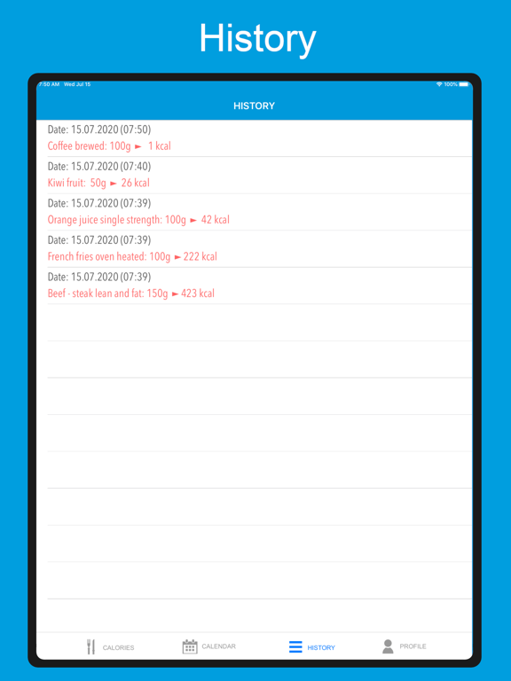 Calories Counter & Calculator screenshot 3