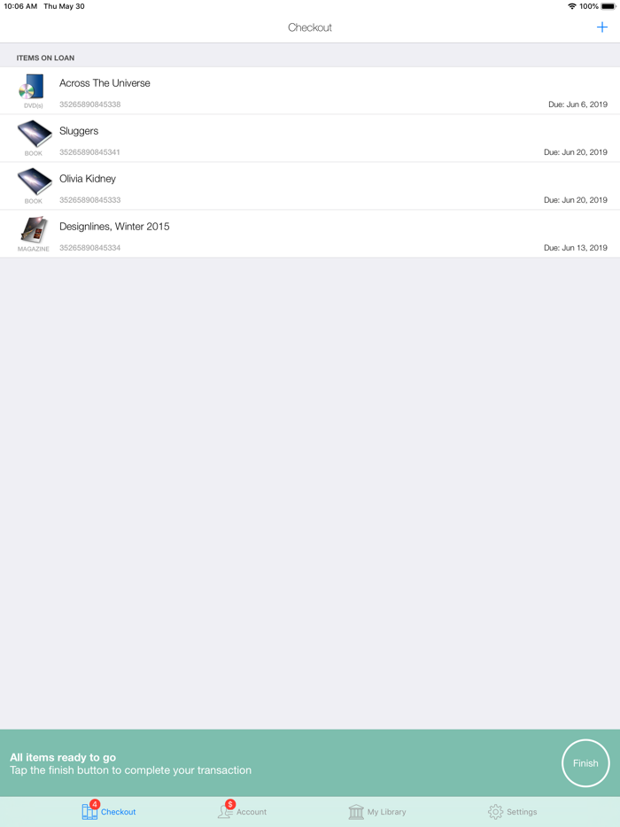 Bond Library Self Service