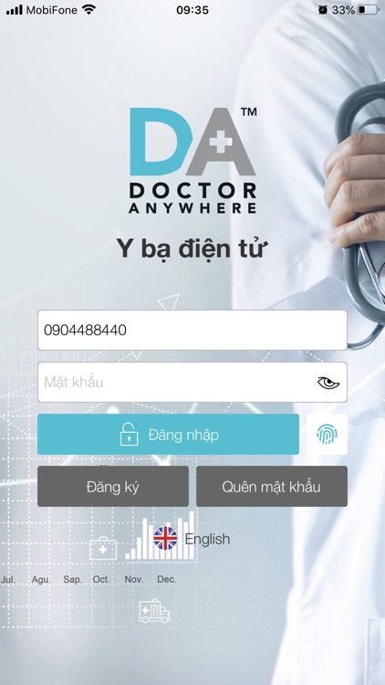 Y bạ điện tử Doctor Anywhere