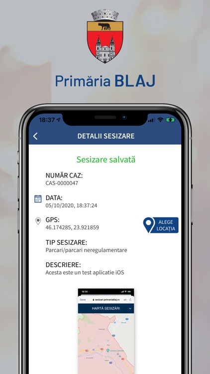 Primăria Blaj Sesizări screenshot-5