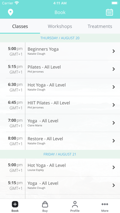 CALM -Yoga Pilates Mindfulness screenshot 2