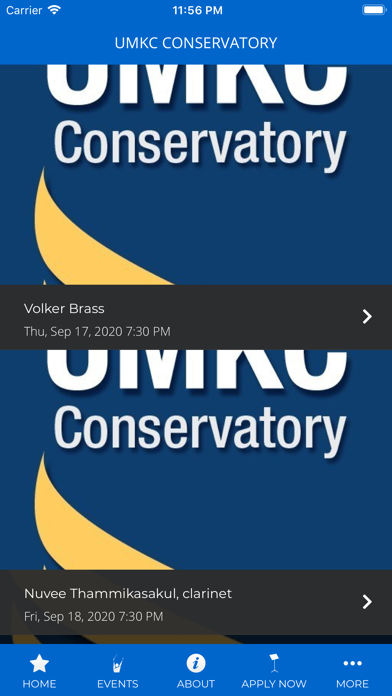 How to cancel & delete UMKC Conservatory from iphone & ipad 3