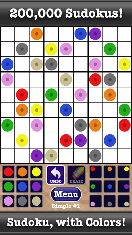 color sudoku puzzles by boy howdy technology llc