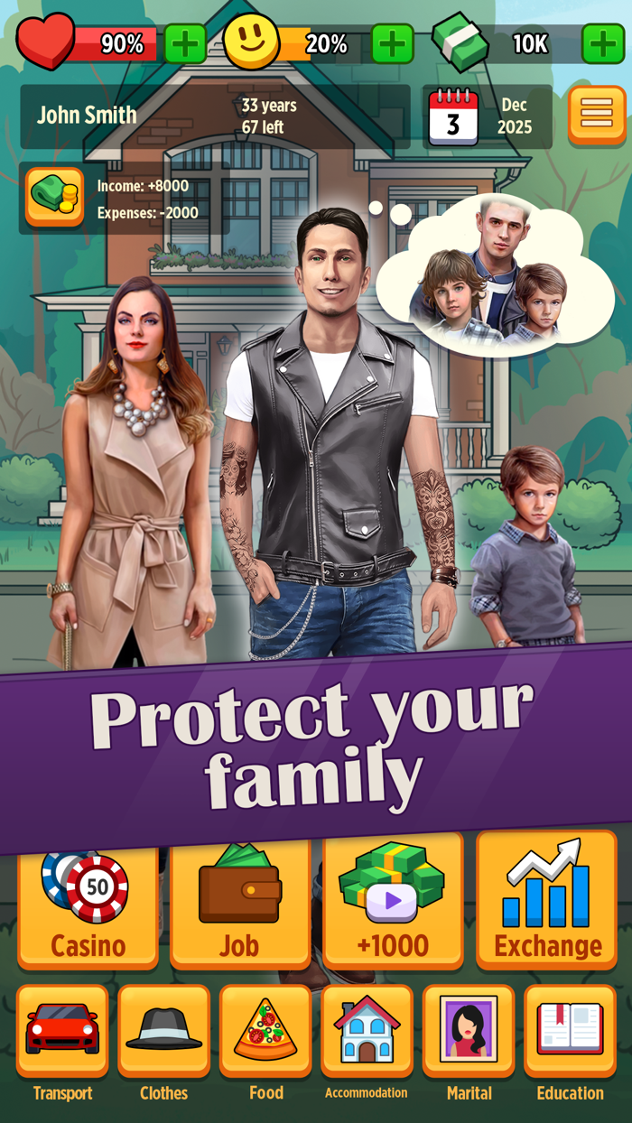 Mafia Boss business life sim